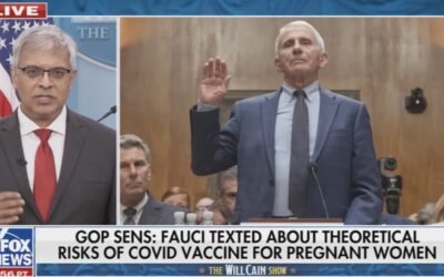 Anthony Fauci’s Successor, NIH Director Jay Bhattacharya, BLASTS Fauci for COVERING UP 82% Miscarriage Rate for Pregnant Women Taking the COVID Shot