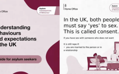 New UK Booklet Distributed to Asylum Seekers Warns Them “Not to Rape Women”