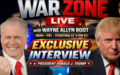EXCLUSIVE: Wayne Allyn Root Interviews President Donald Trump Watch Live at 4 PM ET