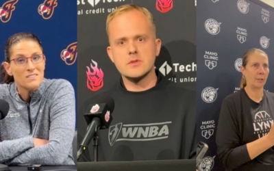 WATCH: Portland’s Baby-Faced Head Coach Joins Fellow WNBA Coaches Refusing to Condemn Men in Women’s Sports: “I’m Supportive of Everyone”