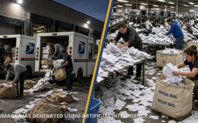 Leftist Defends Mass Mail In Ballots While Admitting The USPS Sucks