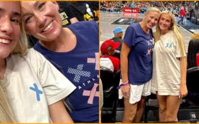 Mother and Daughter Forced to Cover “XX/XY” Shirts at State Farm Arena After Paying $1,000 Tickets to Support Sophie Cunningham — While Pro-Trans Message Appeared on Jumbotron
