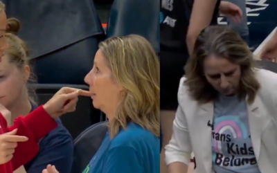ESPN Commentators Fawn Over WNBA Coach Cheryl Reeve’s “Trans Kids Belong” Shirt and “Incredibly Thoughtful” Comments in Favor of Trans Kids (VIDEO)