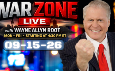 Watch Live:Trump Goes Off on Chris Wray-Says Butler Assassination Attempt Files Were Destroyed, Altered or Missing by the Time He Got Into Office and More! The WAR Zone Podcast With Wayne Allyn Root Presented by The Gateway Pundit
