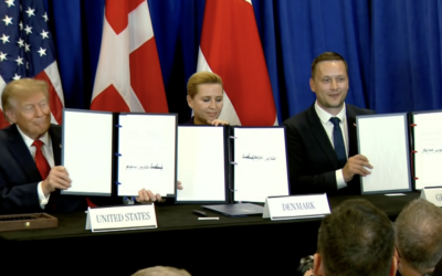 (VIDEO) President Trump Signs Historic Greenland Deal with Prime Ministers of Denmark and Greenland