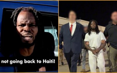 BYE: Viral Haitian Gang Member Who Said “I’m Not Going Back to Haiti” During Boston ICE Arrest Finally Deported to Haiti After 19 Months