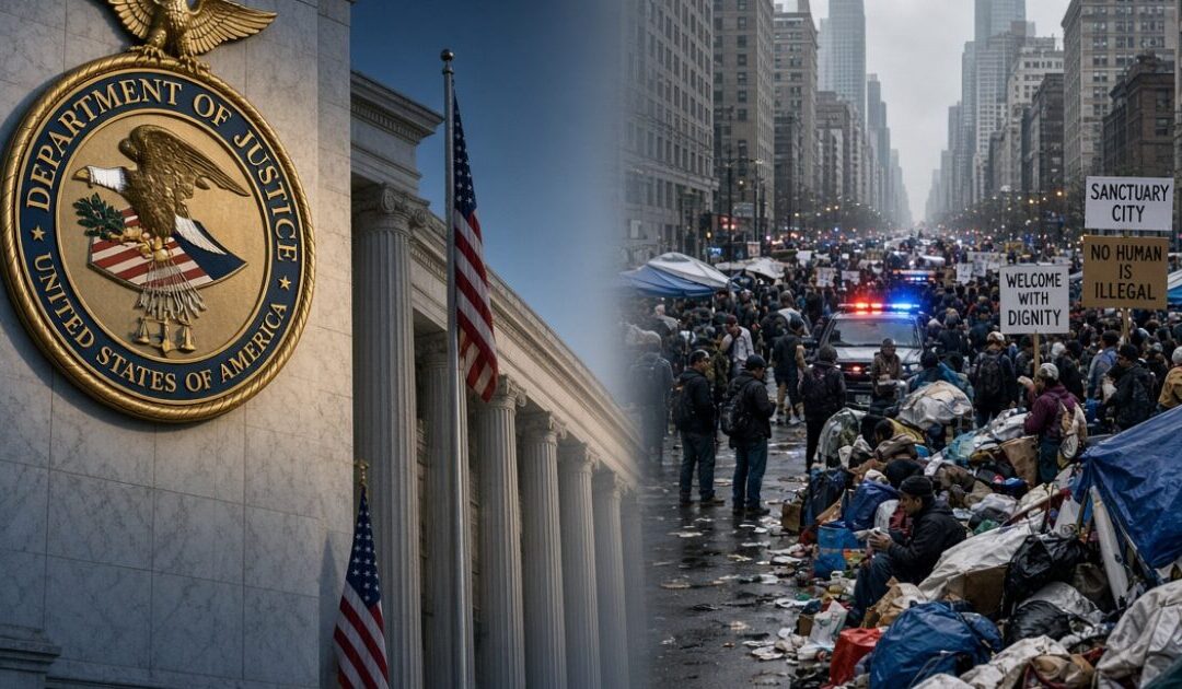 Trump DOJ Puts Sanctuary States on Notice: ALL State Agencies Receiving Federal Food Stamp and Social Security Assistance Funds Must Report Known Illegal Aliens to DHS Under Welfare Reform Law Passed by Congress in 1996