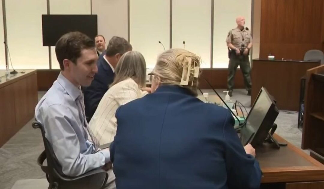 Tyler Robinson Jokes and Smiles, Erika Kirk Holds Head in Hands During Pivotal Day in Court