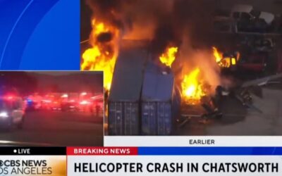 DEVELOPING: Horrifying Moment Los Angeles News Chopper Crashes In Giant Fireball During Live Shot (VIDEO)