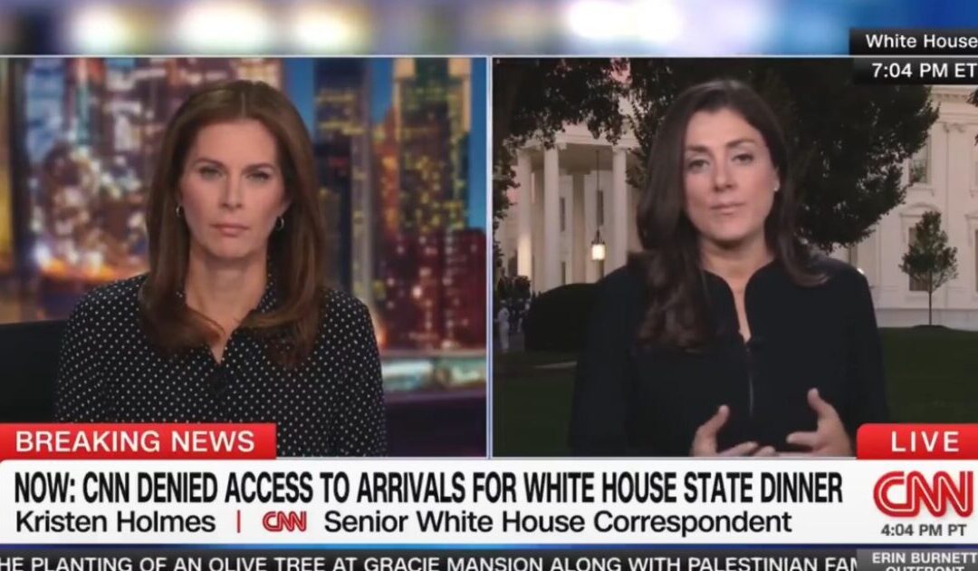 WATCH: CNN Claims They Were Denied Access to Arrival Ceremony for Xi Jinping’s State Dinner – White House Responds