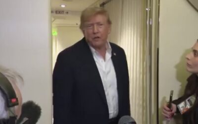 (VIDEO) Trump Says He Likes Flock Cameras for Law Enforcement – “I Sort of Like Them”
