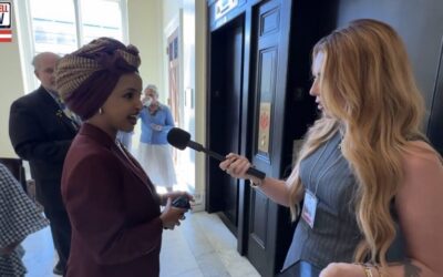(VIDEO) Ilhan Omar Snaps on Reporter Over Immigration Fraud Investigation, Denies She’s Under Investigation – Says Tom Homan Has Been “Saying Dumb Sh*t Like You”