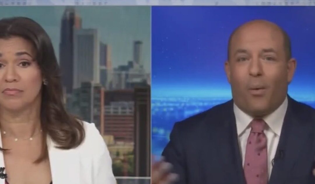 WATCH: CNN’s Brian Stelter Melts Down on Live TV After Real America’s Voice Takes Over Air Force One Coverage From CNN as Network Lies About RAV Footage Being Available