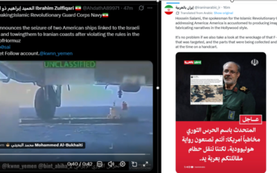 Pro-Iran Propaganda Spreads False Claims of US Troop Expulsions and Sunk Ships
