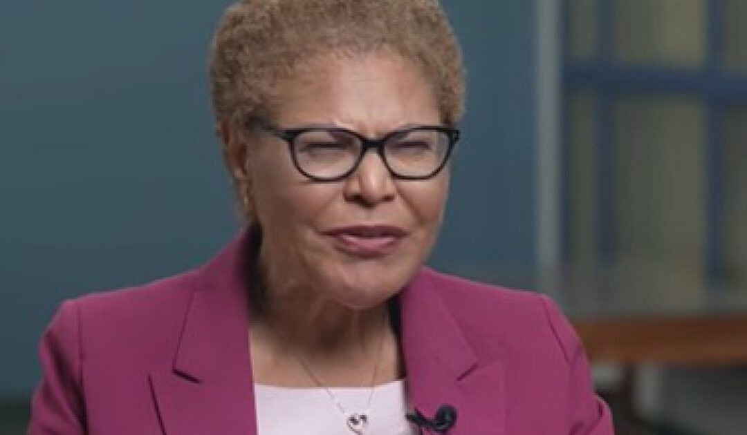 Awful Democrat Karen Bass Declares California Governor Race is Already Over: ‘A Republican Cannot Win in This State’ (VIDEO)