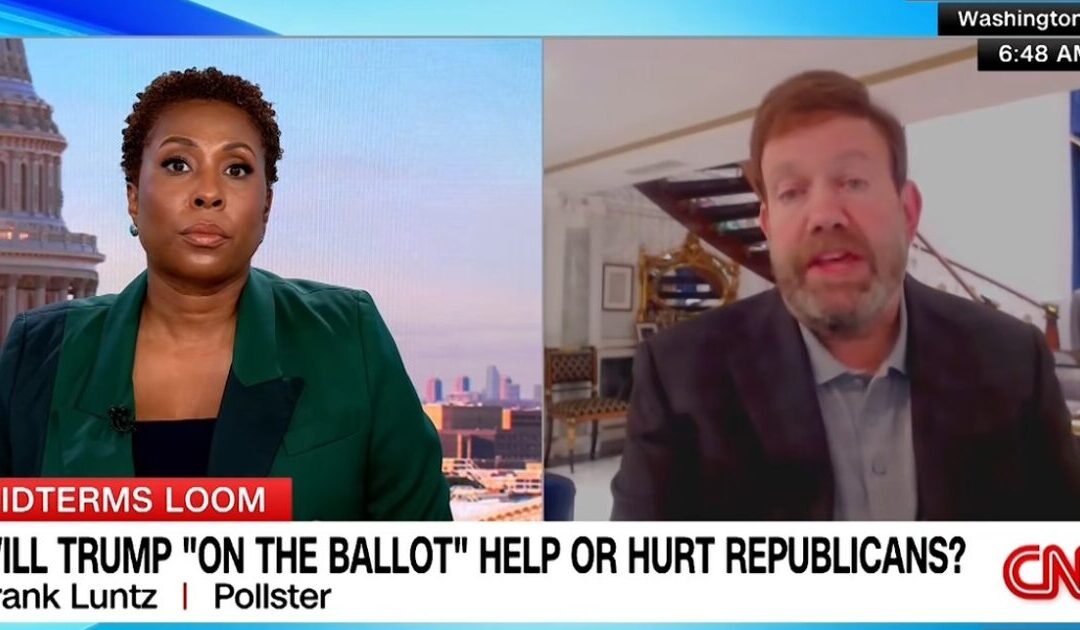 Pollster Frank Luntz Delivers More Bad News to Democrats: If Trump Turns Out His People “Who Still Like Him, Still Believe in the Trump, We Can Have an Upset” (Video)