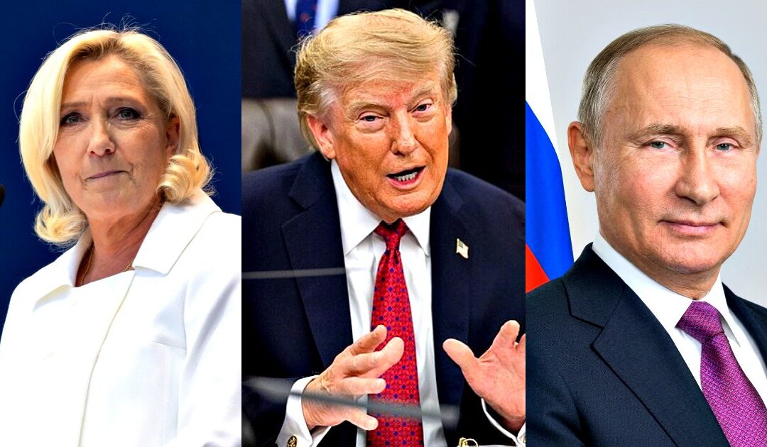Rightwing Frontrunner in Next French Elections, Le Pen Praises Trump’s G20 Invitation for Russia’s Putin