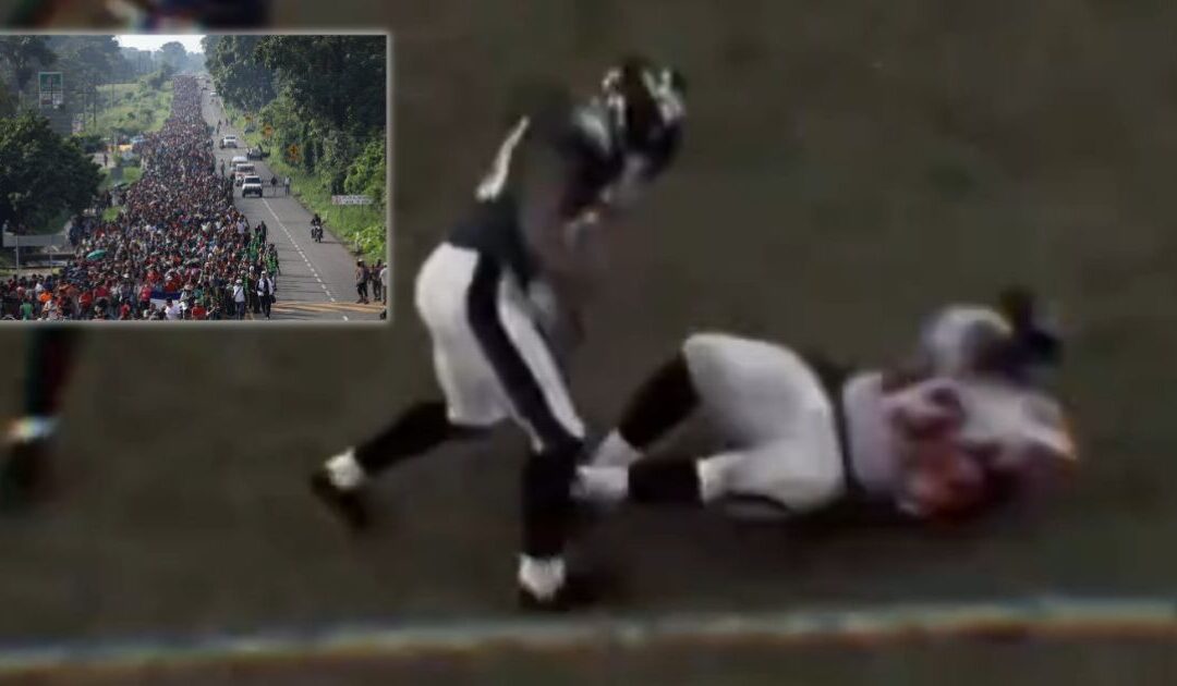 NFL Tells DHS to Delete Hall of Famer Hit Video Posted in Response to Migrant Caravan Heading to US Border, Agency Responds (VIDEO)