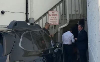 Radical Muslim Abdul El-Sayed Seen Sneaking into Chuck Schumer’s Back Door