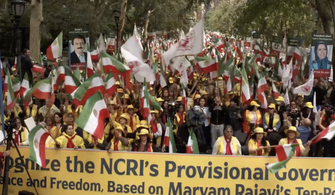 Thousands Gather in NYC Outside UN to Protest Iran’s Continued Political Executions-Call for Democratic and Secular Republic