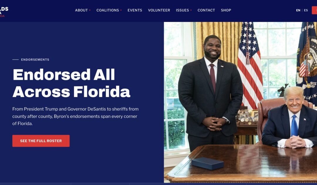 President Trump Demands Court Intervention After Fake News Media Invents Lie That Byron Donalds “Dropped” Him in Florida