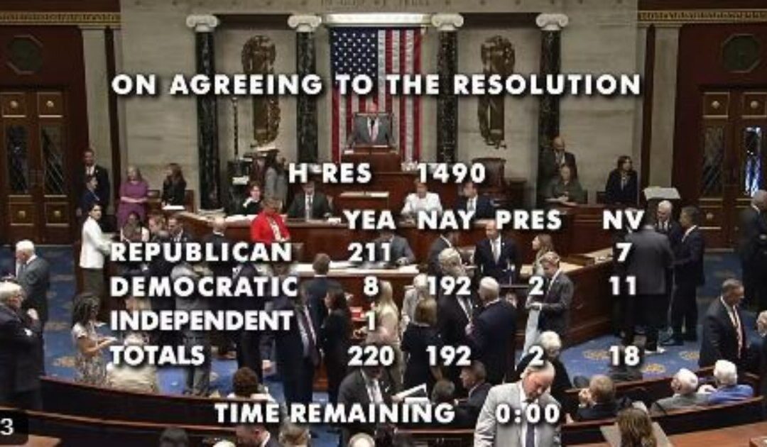 Eight House Democrats Join Republicans in Condemning Socialism and Pass the SAVE America Act for Election Integrity