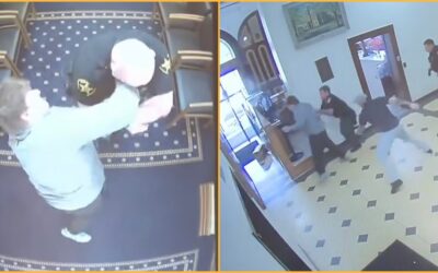 Violent Felon Breaks Handcuffs in Ohio Court, Throat-Punches Deputy, Then Trucks a Second Officer — Two Columbiana County Deputies Left With Broken Bones