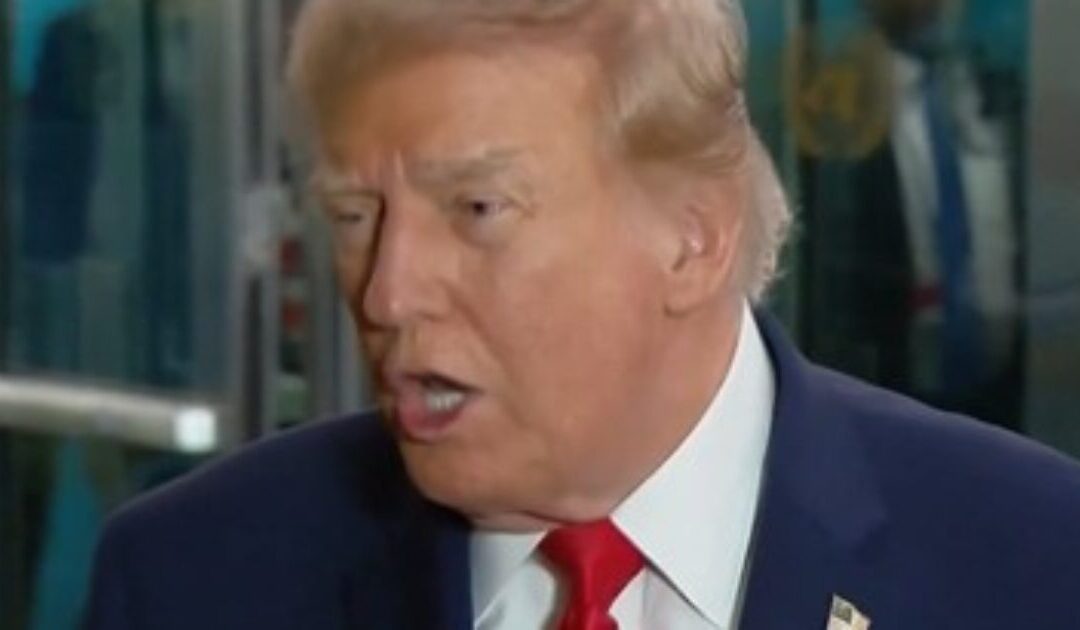 What Boycott? President Trump ROASTS Kaitlan Collins as He Arrives at UN Headquarters When He Notices Her and Other ‘Reporters’ Screaming at Him (VIDEO)