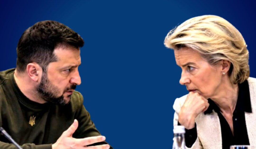 European Commissioner von der Leyen Clashes With Ukraine’s Zelensky, Warns That Further Financial Aid Depends on Kiev Accelerating ‘Rule of Law Reforms’