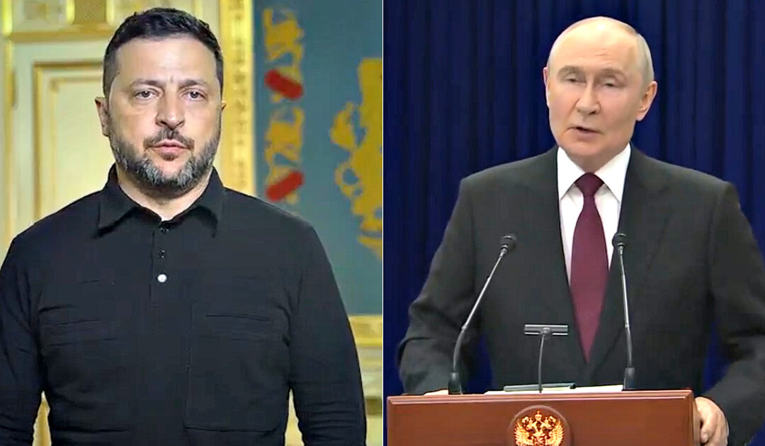 WHAT? Zelensky Threatens Civilian Airliners Over Russian Territory – Putin Replies That Russia ‘Does Not Negotiate With Terrorists’ (VIDEOS)