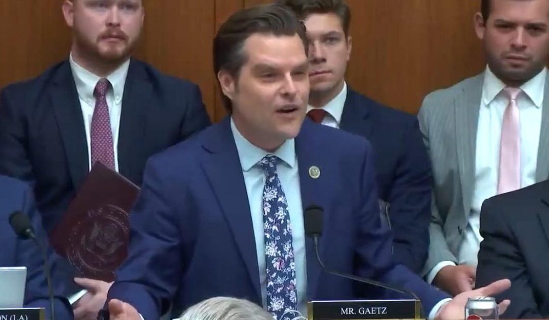 “Jane Doe Strikes Again!” – Matt Gaetz Responds to New Sex Trafficking Lawsuit From Anonymous Accusers