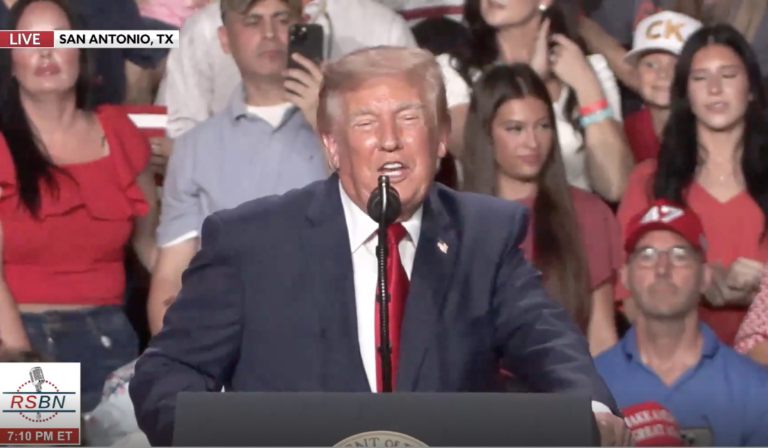 WATCH LIVE: President Trump Holds Rally for Ken Paxton in San Antonio, Texas – 7 PM ET