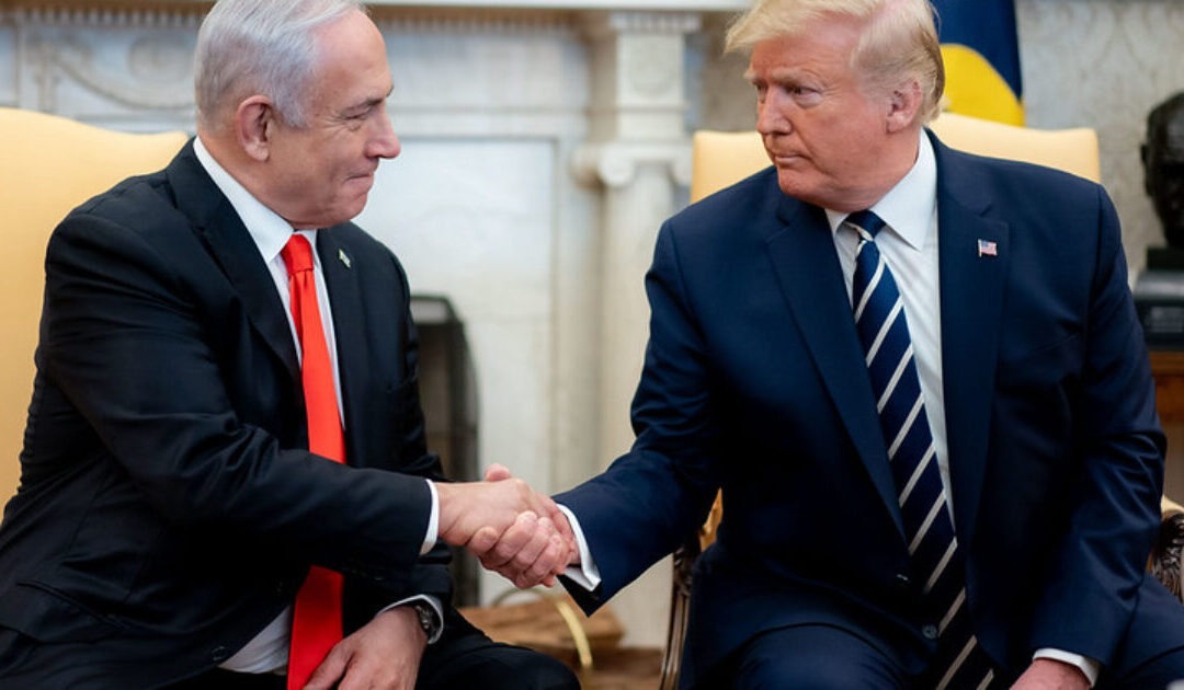 JUST IN: Trump Endorses Prime Minister Benjamin Netanyahu in Upcoming Israeli Election