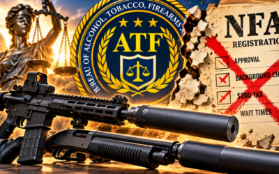 HUGE 2A Victory:  ATF Ends Registration for Suppressors and Short-Barreled Rifles For ALL Legal Purchases