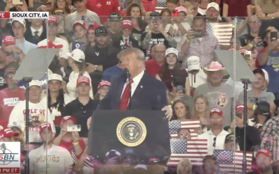 WATCH LIVE: President Trump Holds Midterm Rally in Sioux City, Iowa – 7:30 PM ET