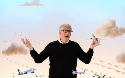 Globalist Billionaire Bill Gates Lectures Americans on Chemtrails vs. Contrails — Says Contrails Are “Just Clouds” But a Contributor to Global Warming and Wants to Eliminate Them