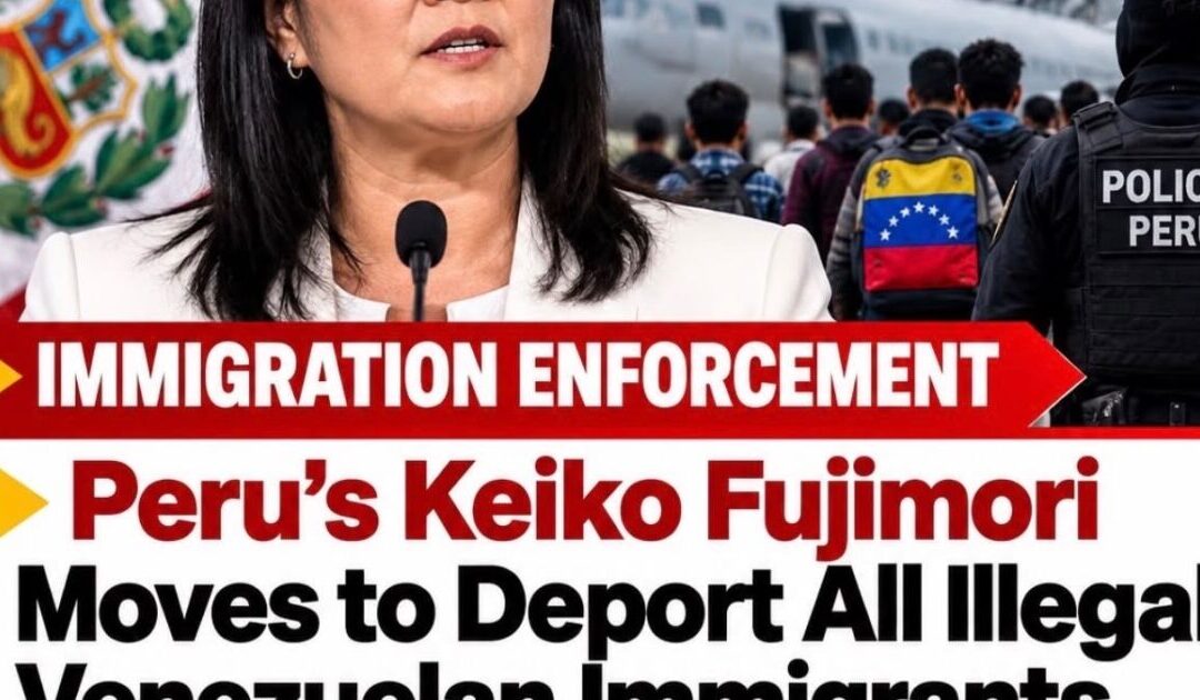 Peru’s Keiko Fujimori Moves to Deport All Illegal Venezuelan Immigrants as Tren de Aragua Crime Fuels Security Crisis
