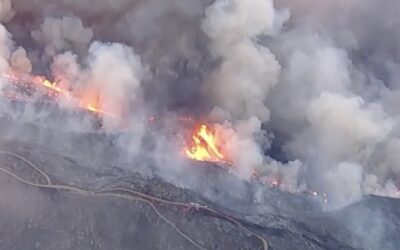 HERE WE GO: Evacuations Underway After Massive Wildfire Breaks Out in Los Angeles Amid Blistering October Heat Wave (VIDEO)