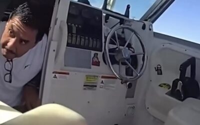 Marine Unit Intercepts Smuggling Vessel, Arrests 14 Illegal Aliens at Gunpoint Near Newport Beach, California (VIDEO)
