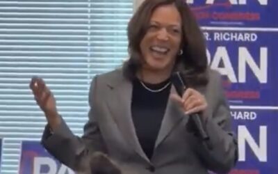 Crowd is Silent as Kamala Harris Maniacally Laughs During Campaign Event with Democrat Congressional Candidate Richard Pan (VIDEO)