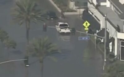 Ocean Water Floods Homes on Newport Beach’s Balboa Peninsula as Tropical Storm Rachel Barrels Toward Southern California (VIDEO)