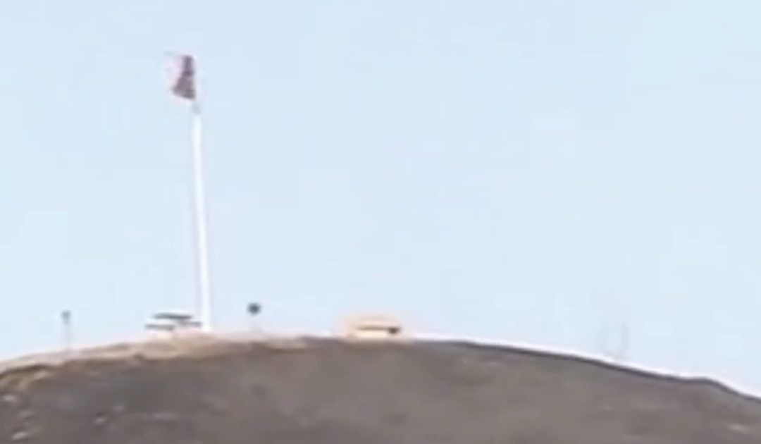 Amazing! American Flag Still Flying on Top of Patriots Hill in Orange County After Fire Torches Hillside (VIDEO)