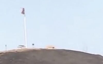 Amazing! American Flag Still Flying on Top of Patriots Hill in Orange County After Fire Torches Hillside (VIDEO)