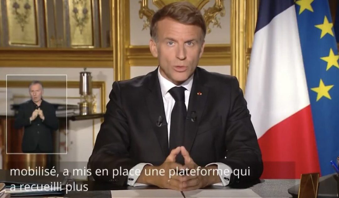 Macron Blames French Citizens for Islamo-Marxist Riots in Weak Address to Nation (VIDEO)