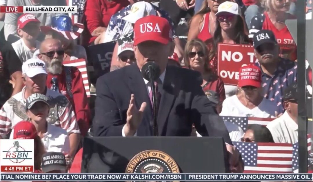 WATCH LIVE: Trump Holds Rally in Kalispell, Montana