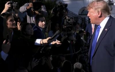 WATCH: Trump Spars With Leftwing Media and CNN’s Kaitlan Collins Over Amy Acton’s Mother Appearing in Campaign Ad – “If It Were My Mother, I’d be Fair Game!”