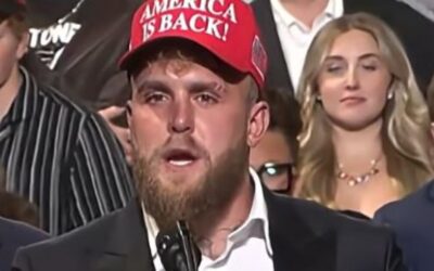 Jake Paul Speaks Out at Trump Rally: “We Face Evil… Hate Has Never Built a Country. And the Woke Socialist Movement We Face Has NEVER Built a Country” (VIDEO)