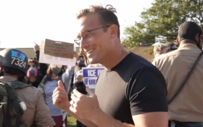 Leftist Anti-ICE Protesters Sue Benny Johnson for Calling Them Terrorists