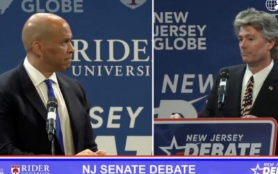 WATCH: Navy Vet GOP Senate Candidate Justin Murphy Stuns Cory Booker in NJ Debate — Tells Trump to “Finish” Iran War, Put on Cowboy Hat and “Kick Some Ass” as Crowd Erupts