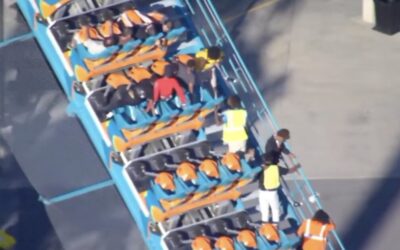 HORROR AT SIX FLAGS: Man Allegedly Flung from Seat on Goliath Roller Coaster Dies After Hitting Ride Multiple Times — Victim Captured in Souvenir Photo